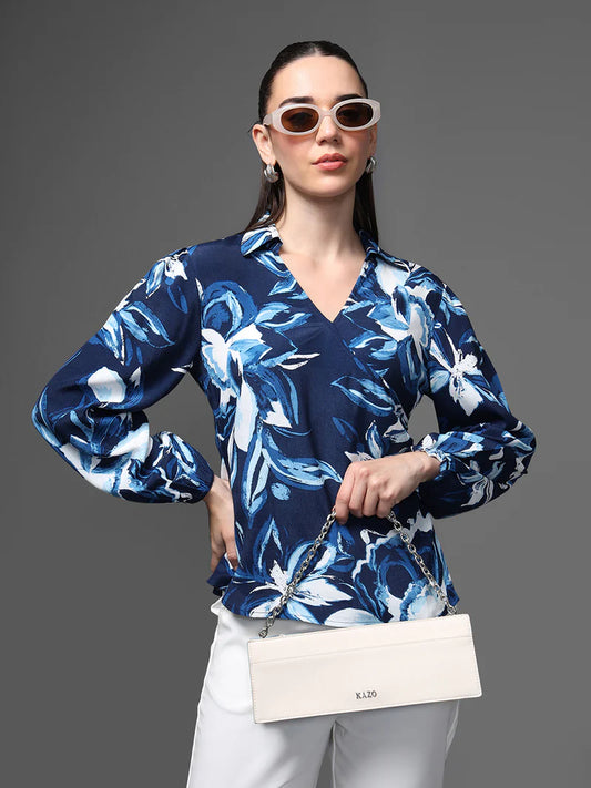 KAZO Blue Casa Shirt